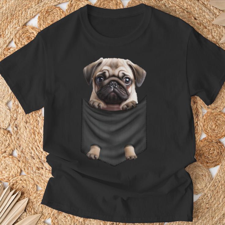 パグ 面白いtシャツ イヌ ポケット わんこ メンズ 犬好き グッズ かわいい おもしろ 面白い 服 ネタ 長袖tシャツ Tシャツ 高齢者への贈り物