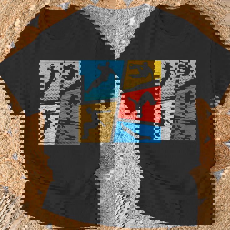 パルクール ヴィンテージ フリーランニングパルクール ランナー パルクール Tシャツ 高齢者への贈り物