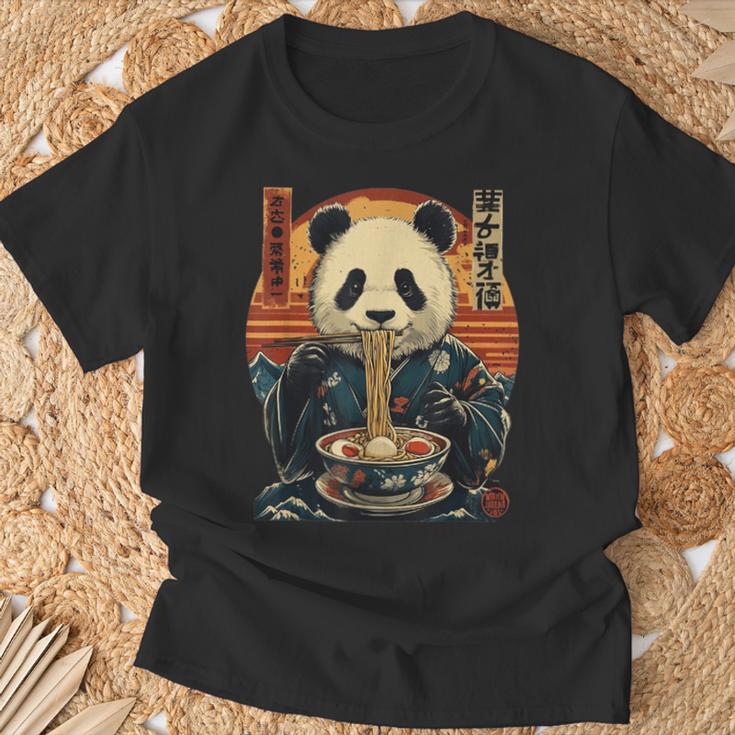 パンダのスープラーメン Tシャツ 高齢者への贈り物