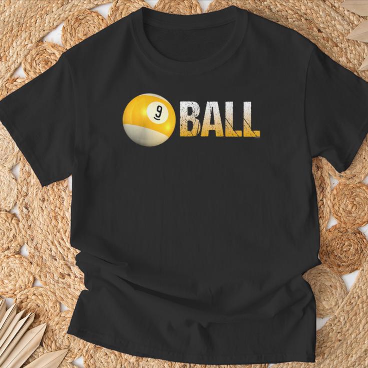 ビリヤード プールボール 9ボール アパレル 9ボール チーム リーグ用 Tシャツ 高齢者への贈り物