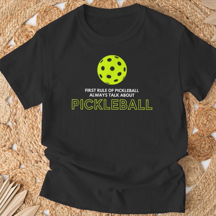 ピックルボール第一ルール Tシャツ 高齢者への贈り物