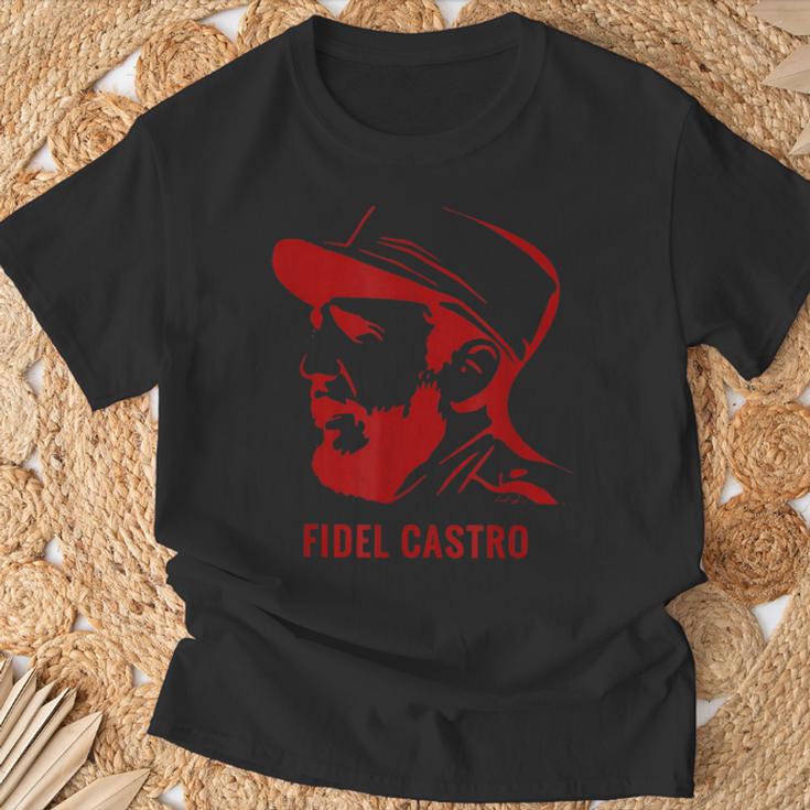 フィデル・カストロ キューバ革命 共産主義 政治 Tシャツ 高齢者への贈り物