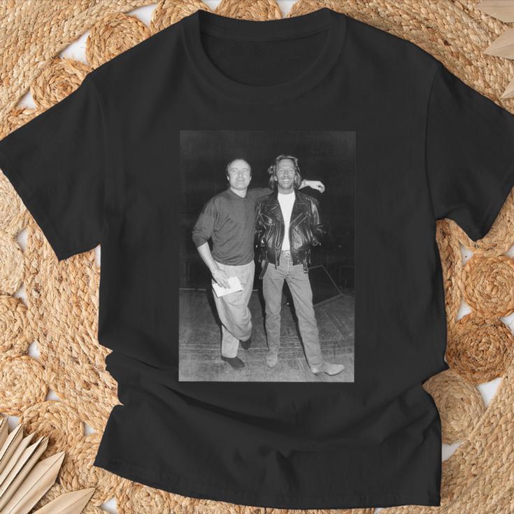 フィル・コリンズ&エリック・クラプトン ビフォア・ロイヤル・アルバート・ホール コンサート Tシャツ 高齢者への贈り物