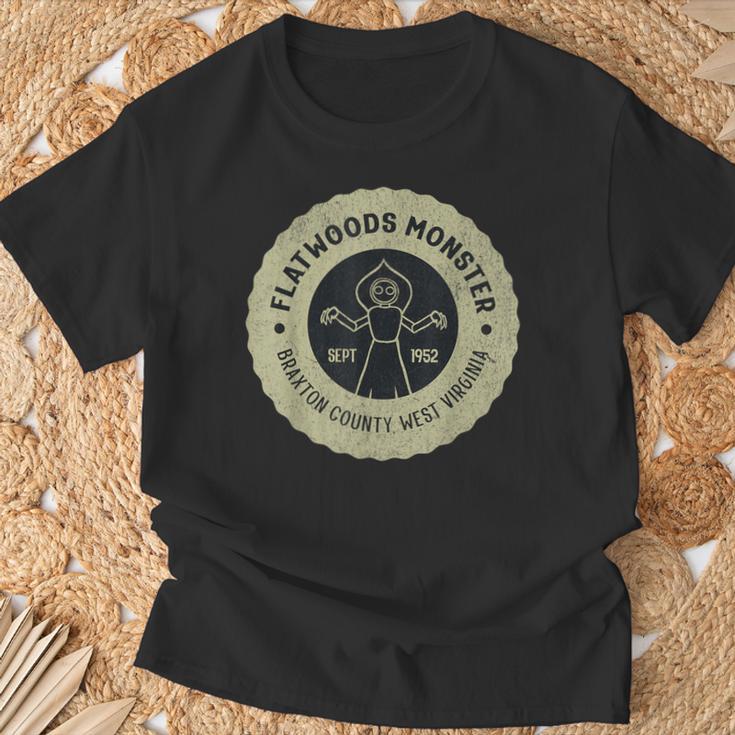 フラットウッズ モンスター 1952年9月 ウェストバージニア州民間伝承 Ufo Tシャツ 高齢者への贈り物