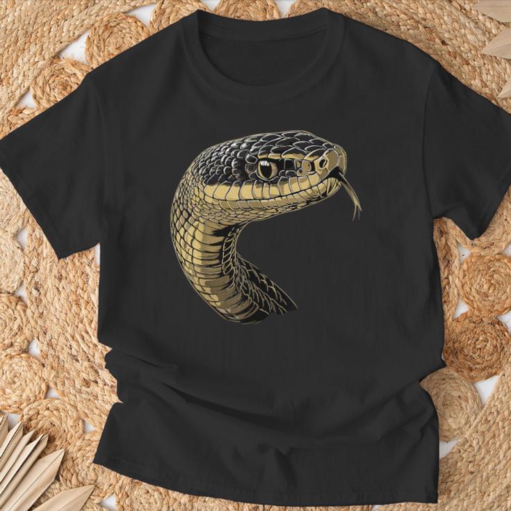 ヘビ パイソン コブラ マンバ ガラガラヘビ かわいいヘビ Tシャツ 高齢者への贈り物