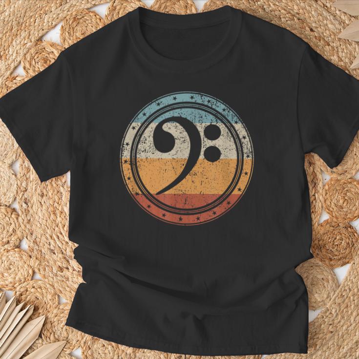 ヘ音記号 Bass Clef Bassoholic ベースギタープレーヤーのベーシストのコレクターのためのギフトbass Tシャツ 高齢者への贈り物