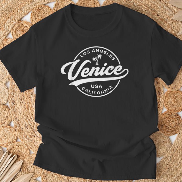 ベニスビーチ ロサンゼルス カリフォルニア バケーション Tシャツ 高齢者への贈り物