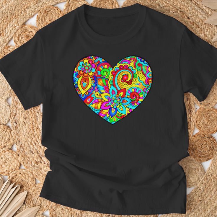 ペイズリーハート Tシャツ 高齢者への贈り物