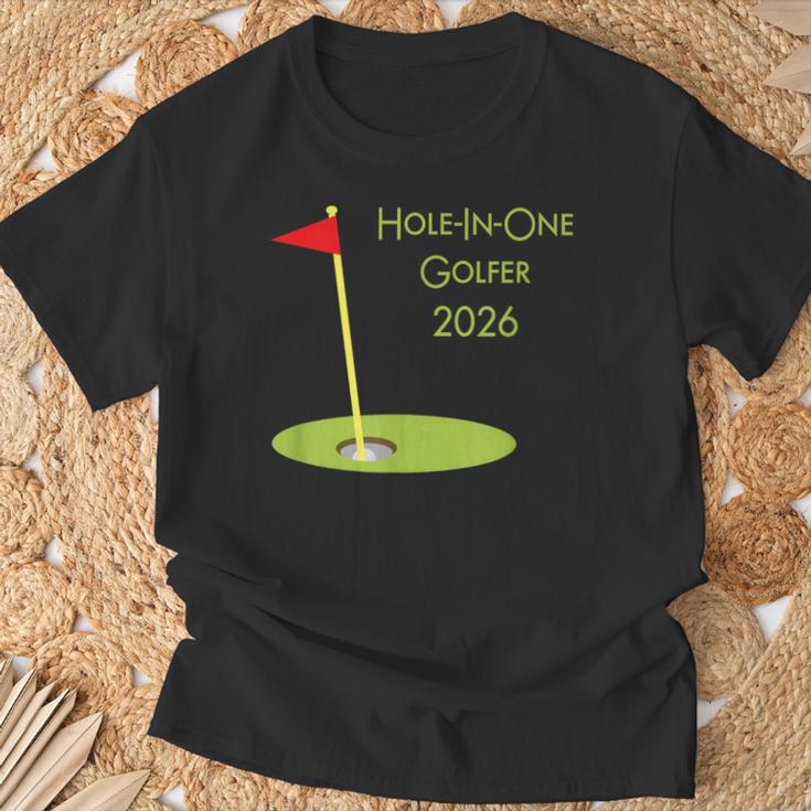 ホールインワンゴルファー2026ホールインワンゴルフ記念品 Hole In One Golfer 2026 Tシャツ 高齢者への贈り物