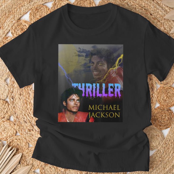マイケルジャクソン 067 Thriller Tシャツ 高齢者への贈り物