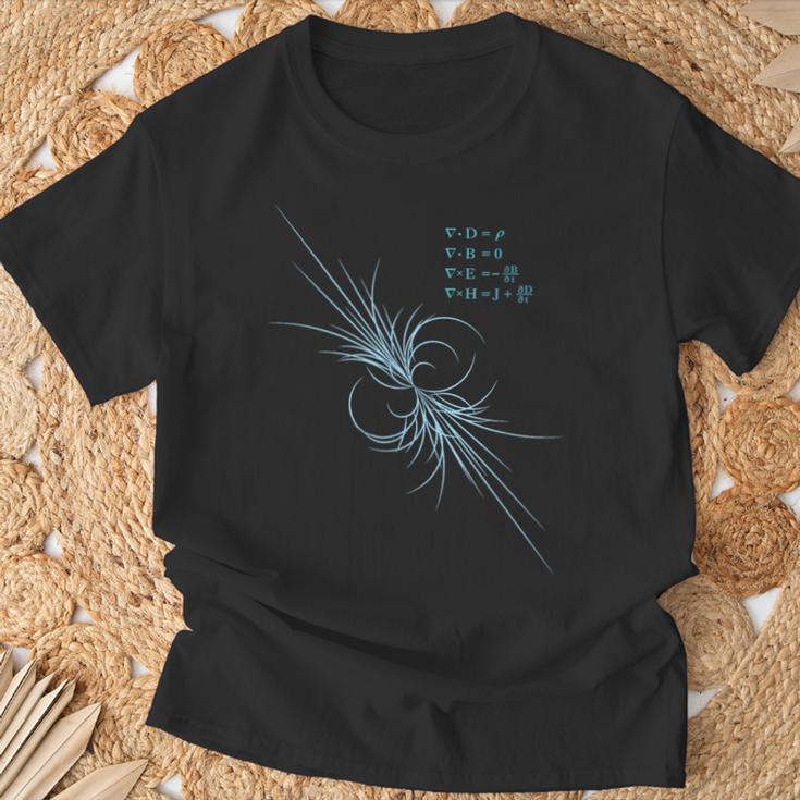 マクスウェル 方程式 物理学 研究 科学愛好家 物理学者 Tシャツ 高齢者への贈り物