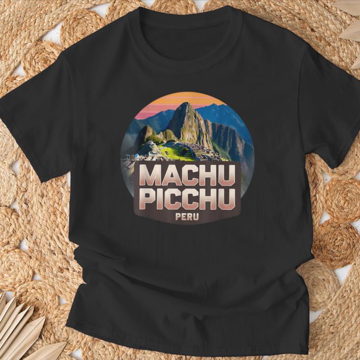 マチュピチュ ペルー土産 記念品 誇り高きペルー人 Tシャツ 高齢者への贈り物
