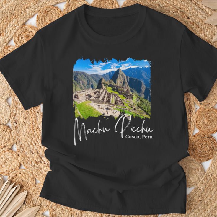 マチュピチュ 長袖tシャツ Tシャツ 高齢者への贈り物