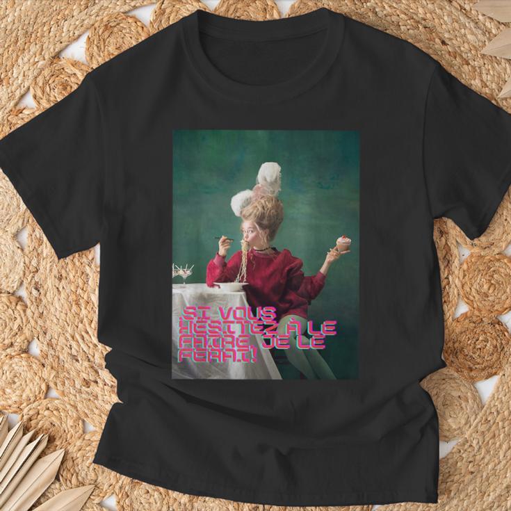 マリーアントワネット かわいい メッセージ Tシャツ 高齢者への贈り物