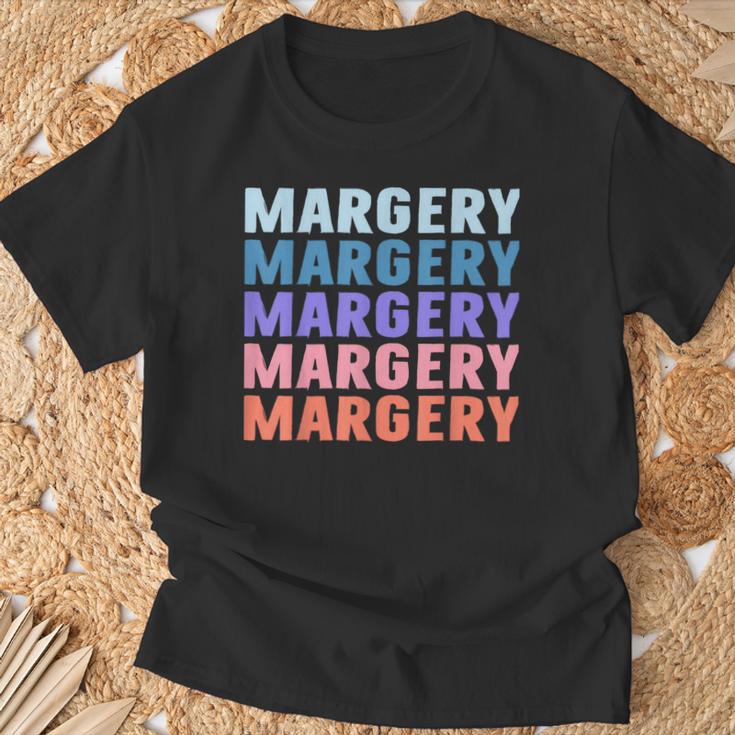 マージェリー 面白いギフト名 名前入り Tシャツ 高齢者への贈り物