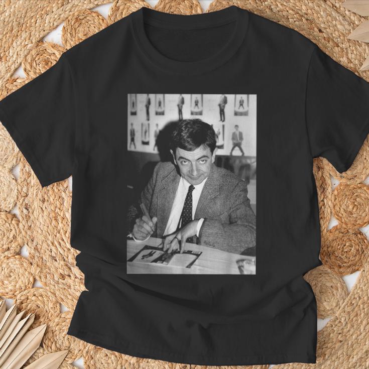 ミスター・ビーン・ローワン・アトキンソンサインサインセッション1991 Tシャツ 高齢者への贈り物