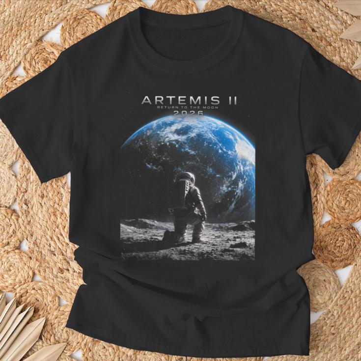 ミッション・トゥ・ザ・ムーン 宇宙飛行士アルテミス 2026 ロケットアルテミス2 Tシャツ 高齢者への贈り物
