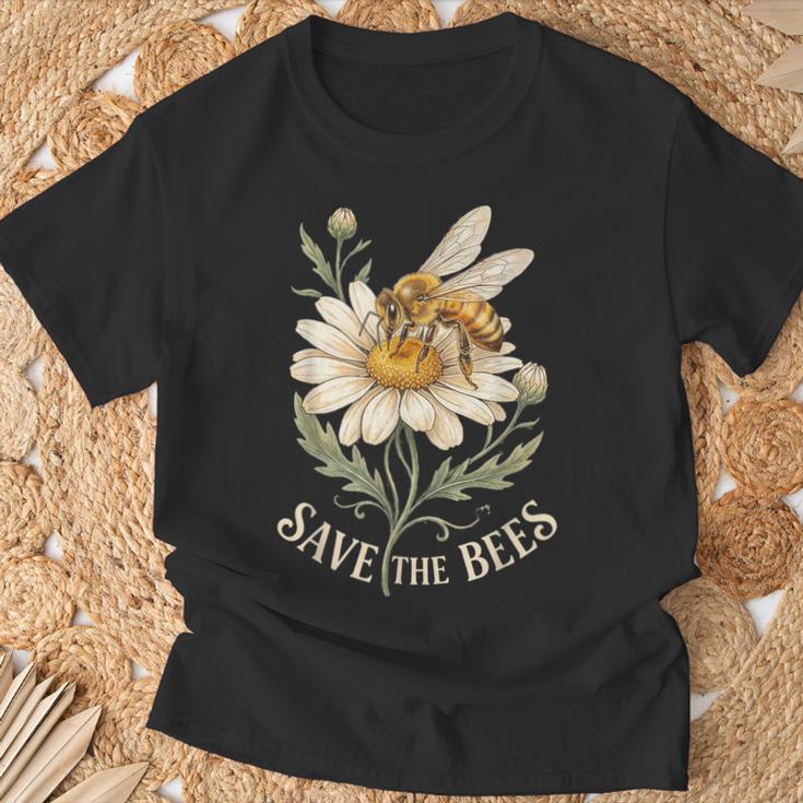 ミツバチを解放 Tシャツ 高齢者への贈り物