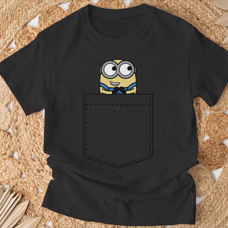 ミニオンズ ボブ イタズラスマイル ポケットヒット Tシャツ 高齢者への贈り物