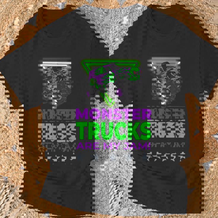 モンスタートラックは私のジャムです Tシャツ 高齢者への贈り物
