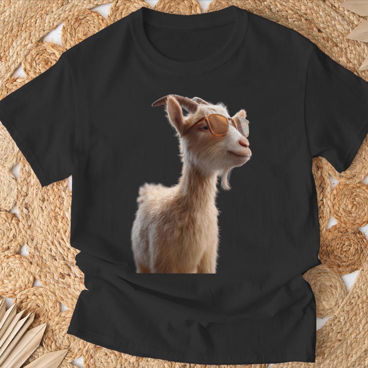 ヤギ 家畜ヤギ 野生ヤギ アイベックス ヤギ 甘味ヤギ Tシャツ 高齢者への贈り物