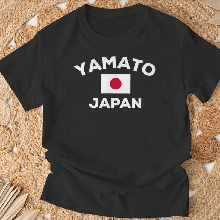 ヤマトジャパン日本国旗市 Yamato Japan Japanese Flag City Tシャツ 高齢者への贈り物