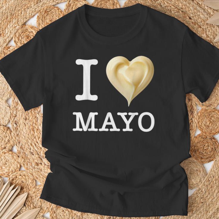ユニークなマヨネーズ愛好家のために Tシャツ 高齢者への贈り物