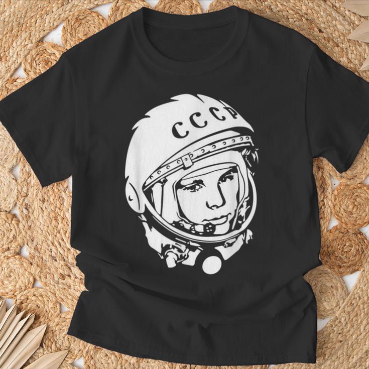 ユーリガガーリン Cccpデザイン Tシャツ 高齢者への贈り物