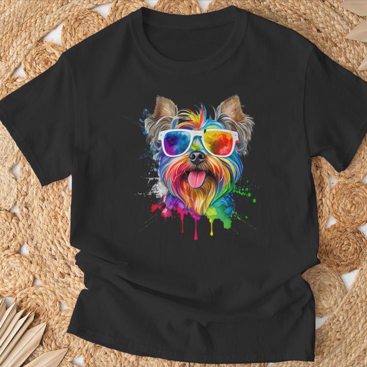 ヨークシャーテリア 犬好き ヨーキーマム Tシャツ 高齢者への贈り物