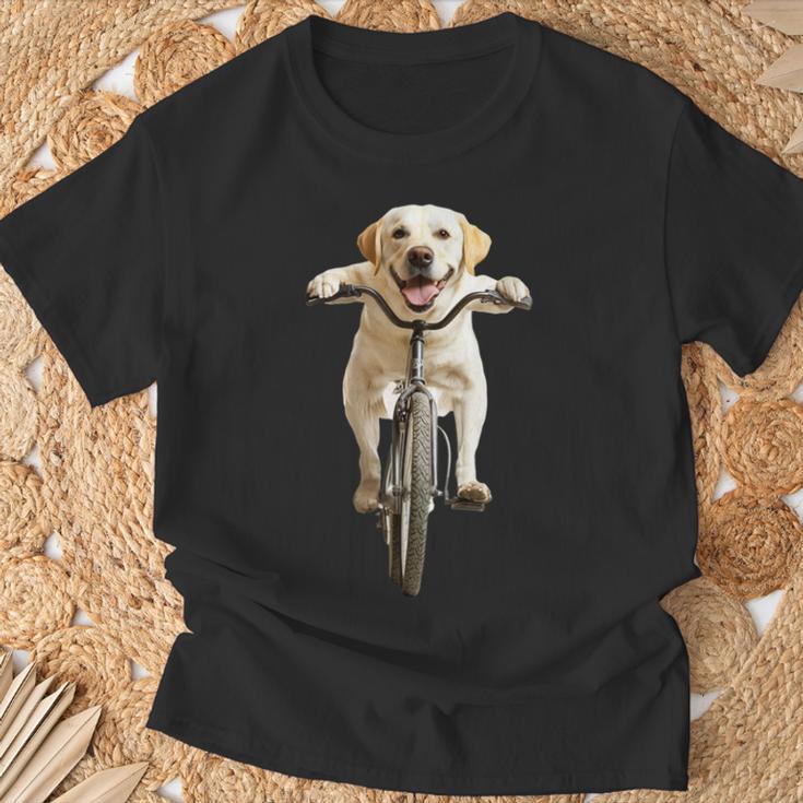 ラブラドールレトリバー サイクリング Tシャツ 高齢者への贈り物