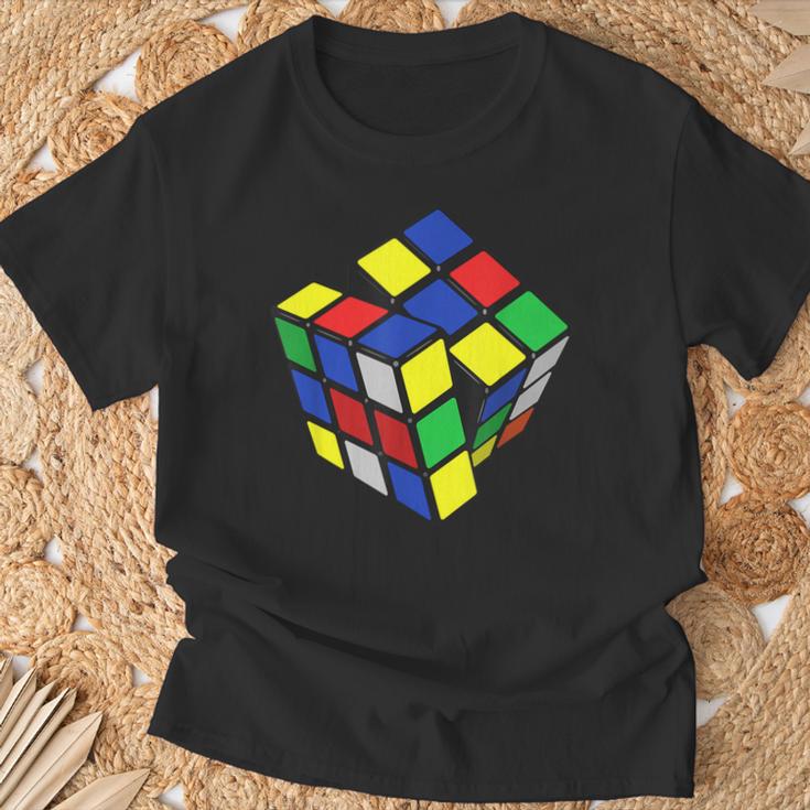 ルービックキューブ。 Tシャツ 高齢者への贈り物