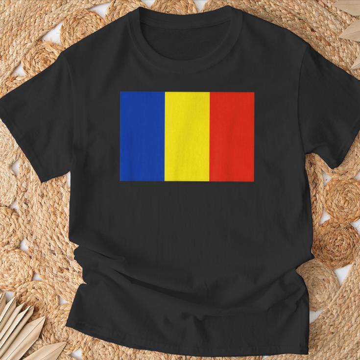 ルーマニア国旗 Tシャツ 高齢者への贈り物