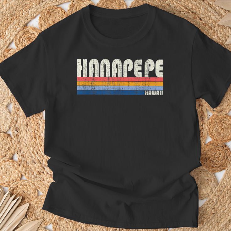 レトロ ヴィンテージ 70年代80年代スタイル ハナペペ、Hi Tシャツ 高齢者への贈り物