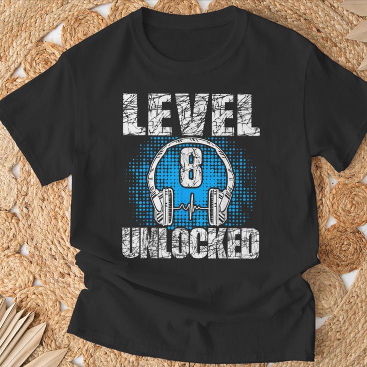 レベル8 アンロック バースデー 8歳 ゲーマー Tシャツ 高齢者への贈り物