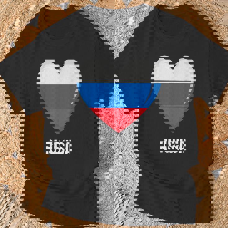 ロシア国旗シャツ Tシャツ 高齢者への贈り物