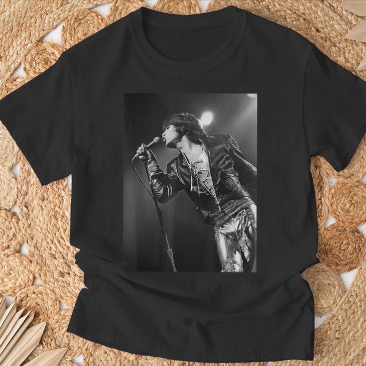 ローリング・ストーンズ ミック・ジャガー ブラック&ブルー アルバム ツアー Tシャツ 高齢者への贈り物