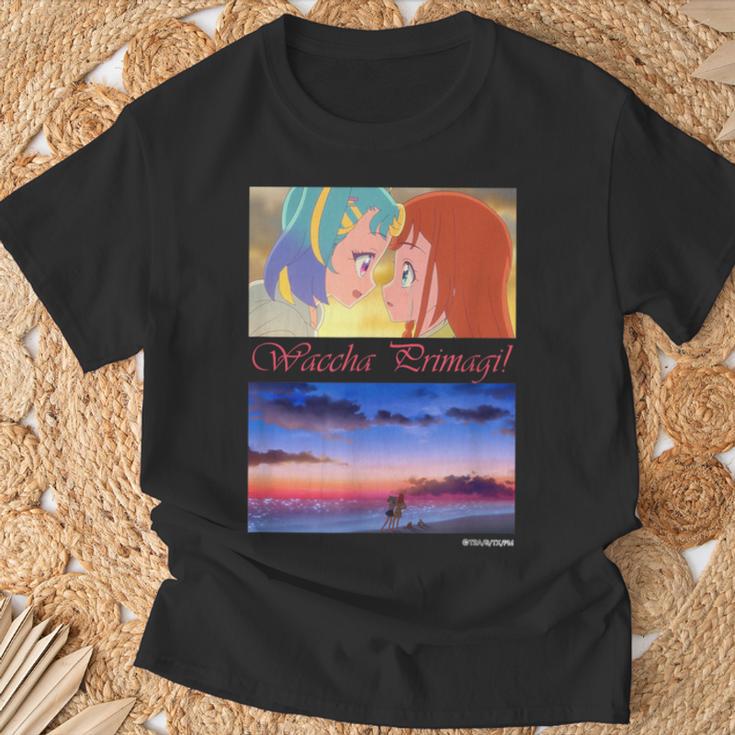 ワッチャプリマジ！ デザインe Tシャツ 高齢者への贈り物
