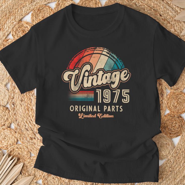 ヴィンテージ 1975 オリジナル・パーツ 限定版 誕生51周年記念 Tシャツ 高齢者への贈り物