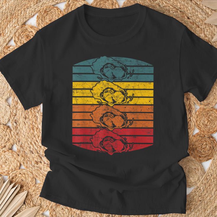 ヴィンテージ 動物 オイスター 恋人 レトロ 70年代 80年代 Tシャツ 高齢者への贈り物