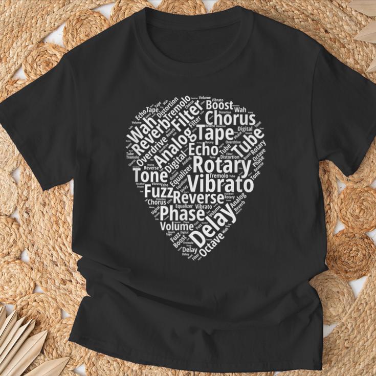 ヴィンテージギターエフェクトペダル Fx アナログ ディレイ オーバードライブ ファズ Tシャツ 高齢者への贈り物