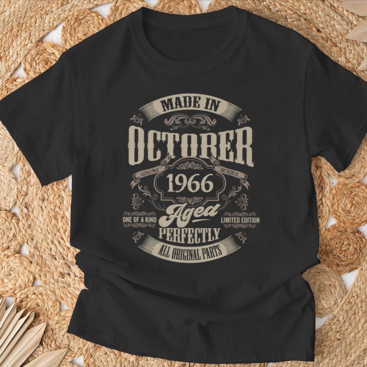 ヴィンテージ還暦伝説 1966年10月 60歳の贈り物 長袖tシャツ Tシャツ 高齢者への贈り物
