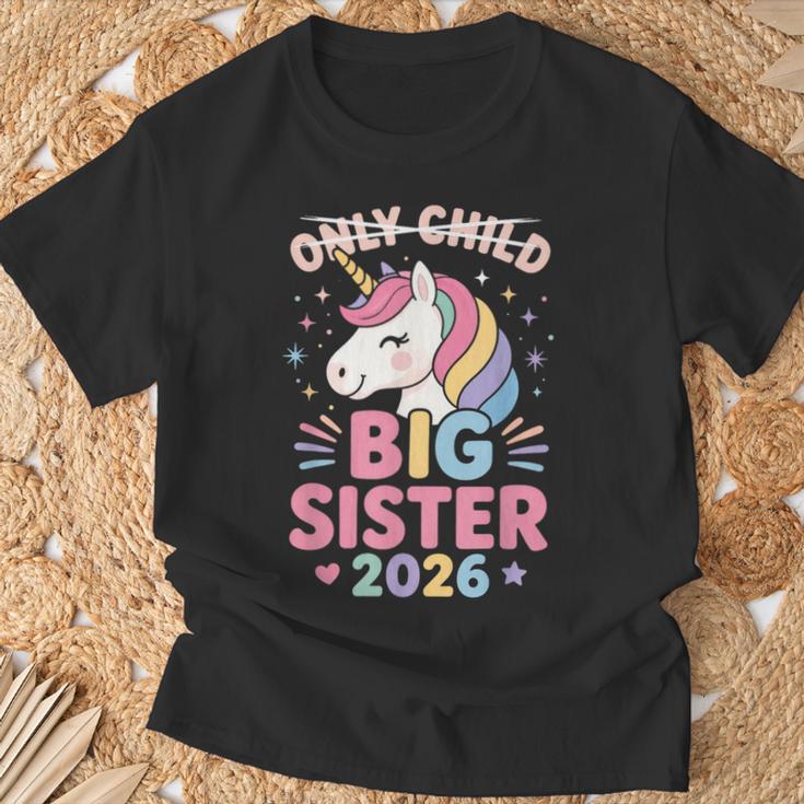 一人っ子に取り消し線を引いたお姉さん 2026 Tシャツ 高齢者への贈り物