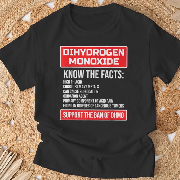 一酸化二水素 アウェアネス Dhmo Ban Tシャツ 高齢者への贈り物