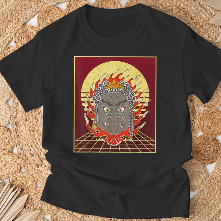不動明王 金剛乗仏教不動主 日本語 中国語 Tシャツ 高齢者への贈り物