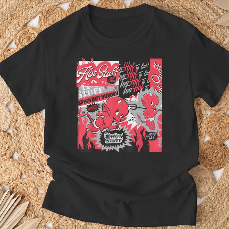 世界中のホットスタッフ。 Tシャツ 高齢者への贈り物