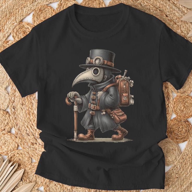 中世のペストマスクコスチューム おかしな医師用 Tシャツ 高齢者への贈り物