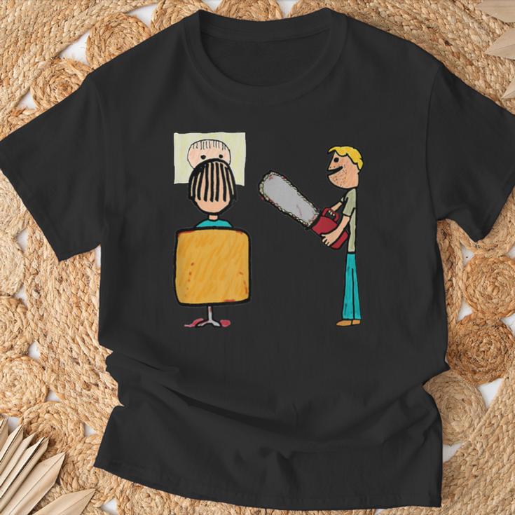 怖い床屋スウィーニートッド Tシャツ 高齢者への贈り物