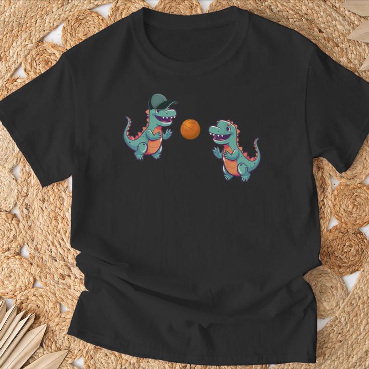 恐竜バスケットボール Tシャツ 高齢者への贈り物