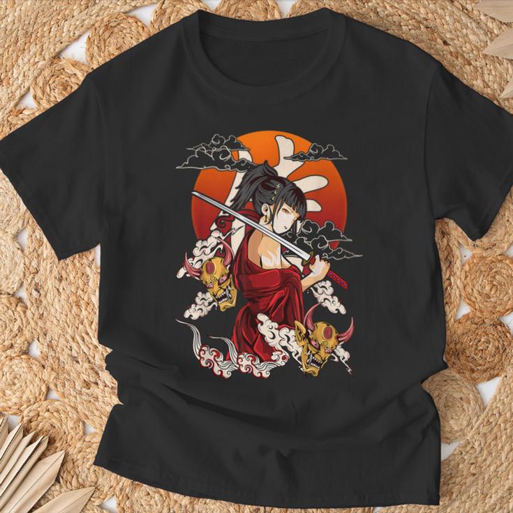 戦士芸者w鬼マスク Tシャツ 高齢者への贈り物