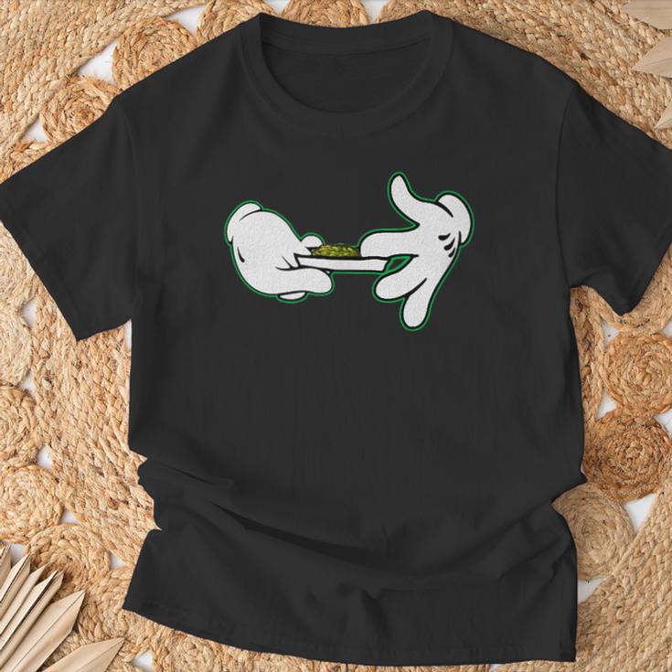 手巻きジョイント 漫画 マリファナ ウィードポット 大麻 新品 Tシャツ 高齢者への贈り物